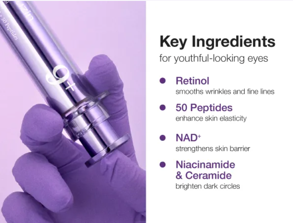 numbuzin - No.9 NAD+ Retinol Volumetox Eye Cream