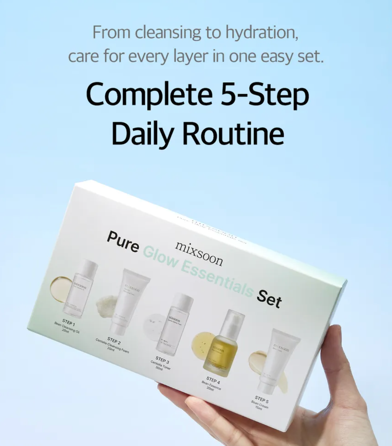 mixsoon - Pure Glow Essentials Set