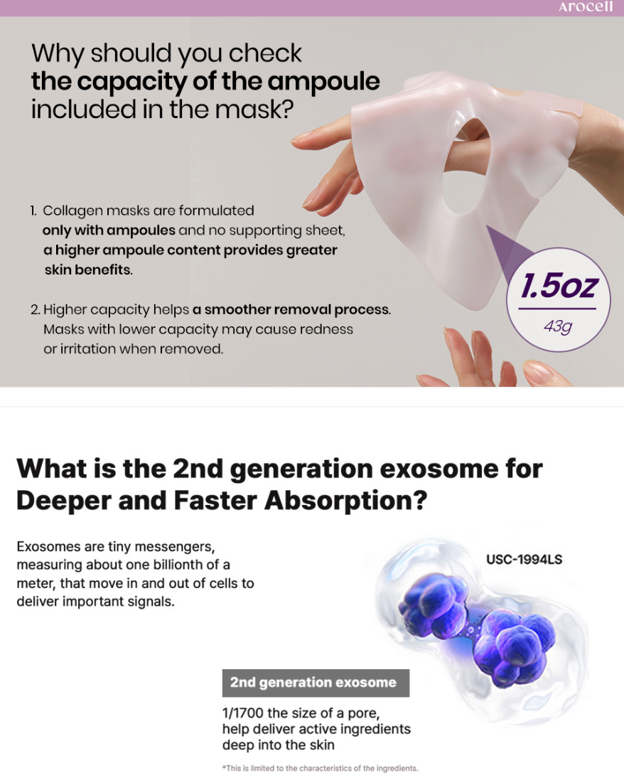 AROCELL - Super Collagen Mask Sheet 1ea
