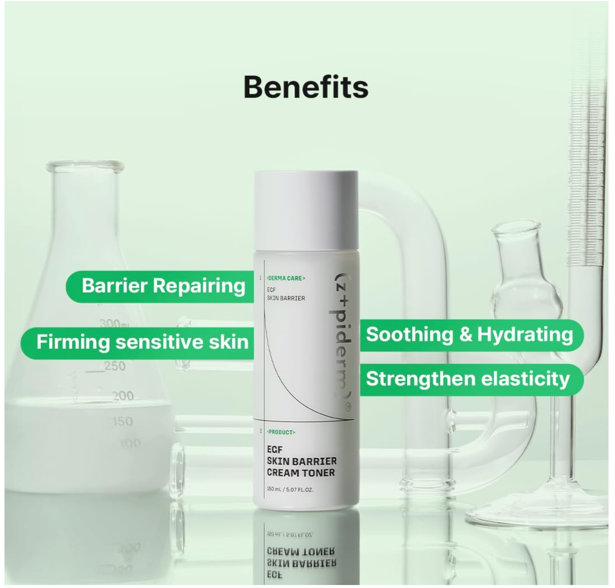 Z+piderm - EGF Skin Barrier Cream Toner