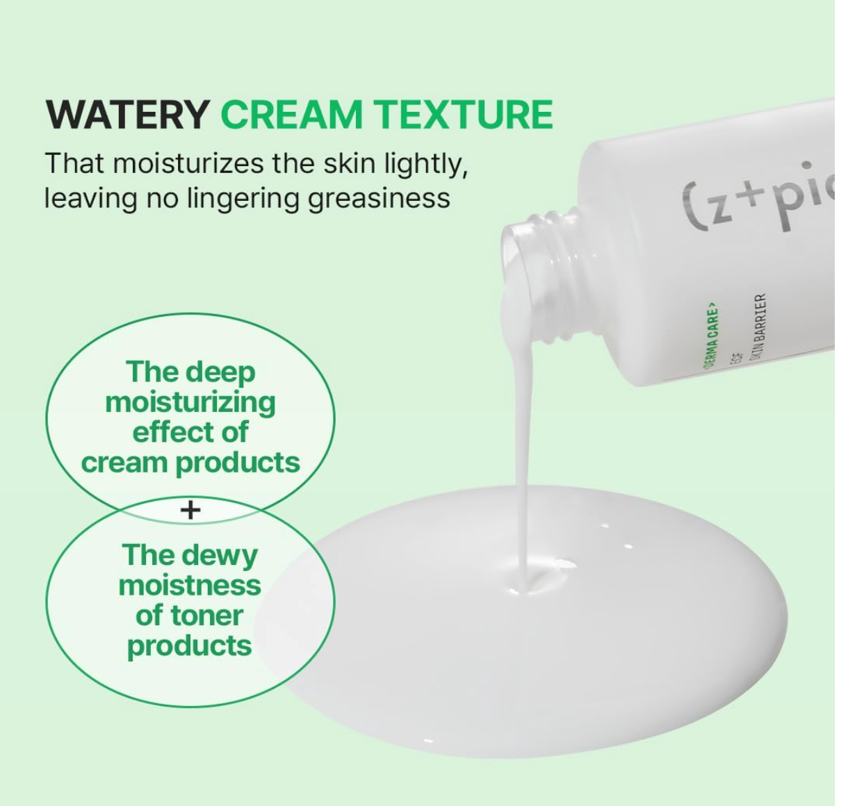 Z+piderm - EGF Skin Barrier Cream Toner