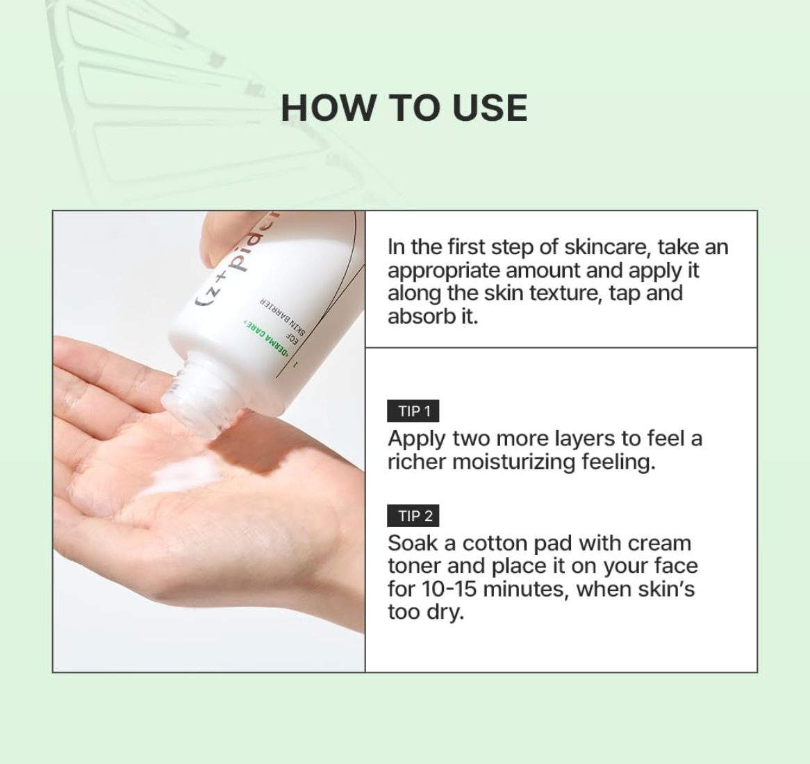 Z+piderm - EGF Skin Barrier Cream Toner