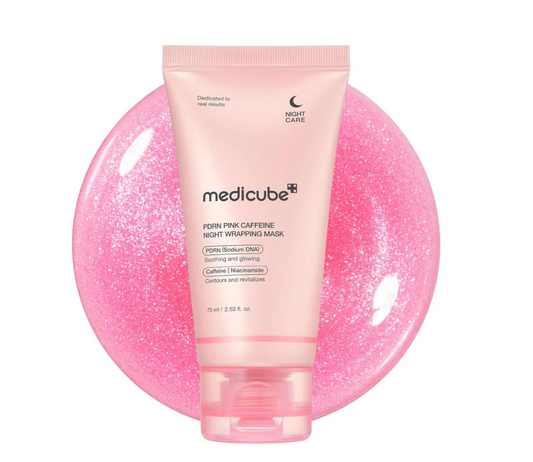 Medicube - PDRN Pink Caffeine Night Wrapping Mask (75ml)