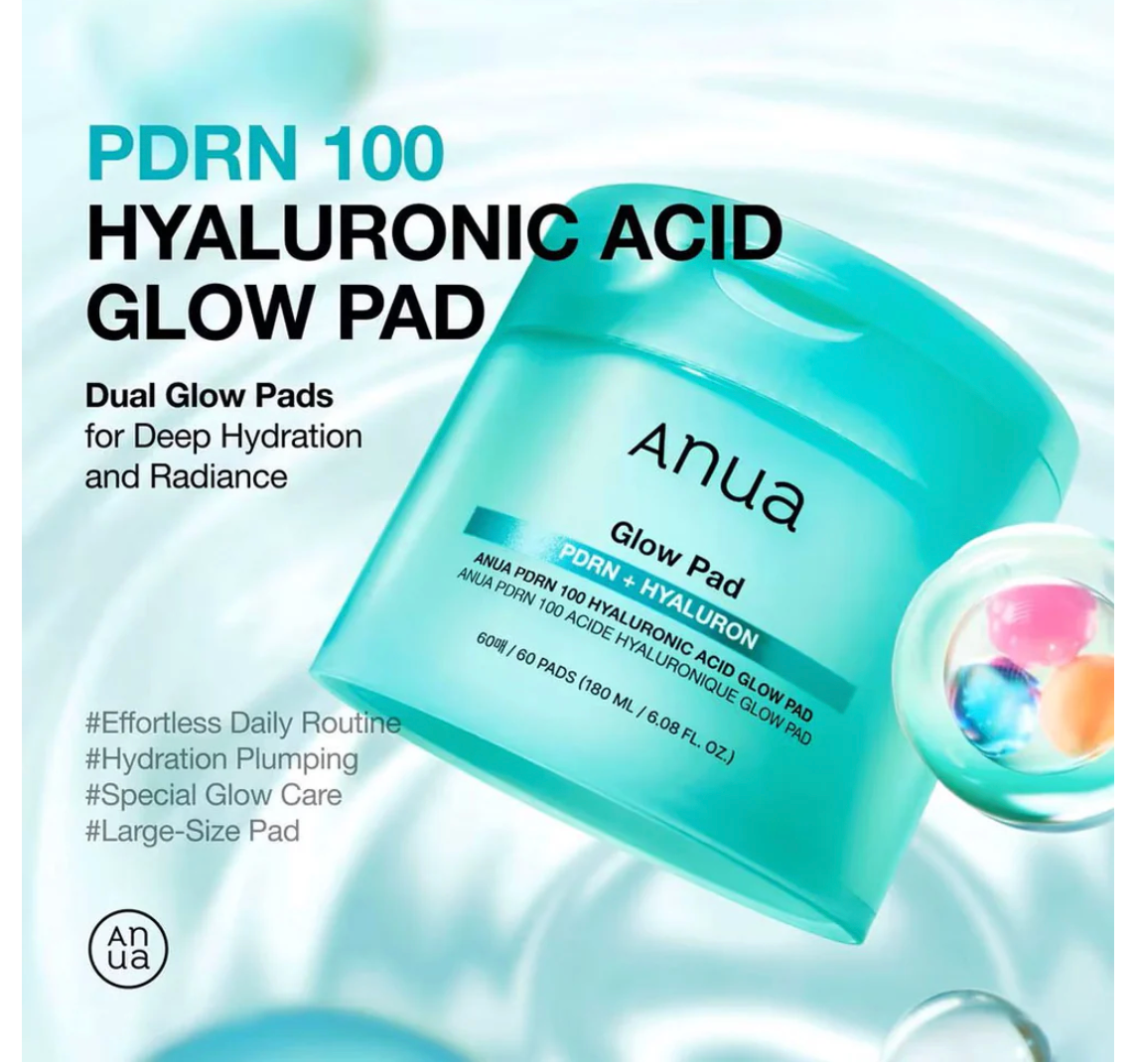 ANUA - PDRN Hyaluronic Glow Pad (60pcs)