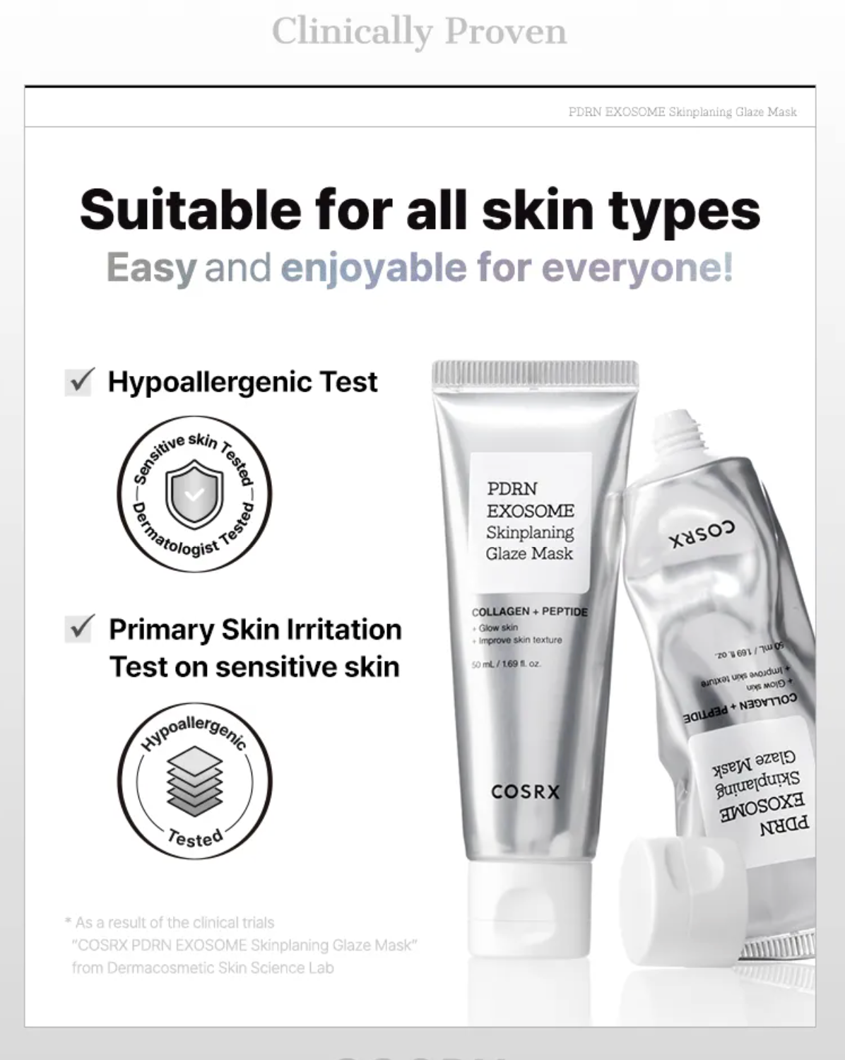 COSRX - PDRN Exosome Skinplaning Glaze Mask