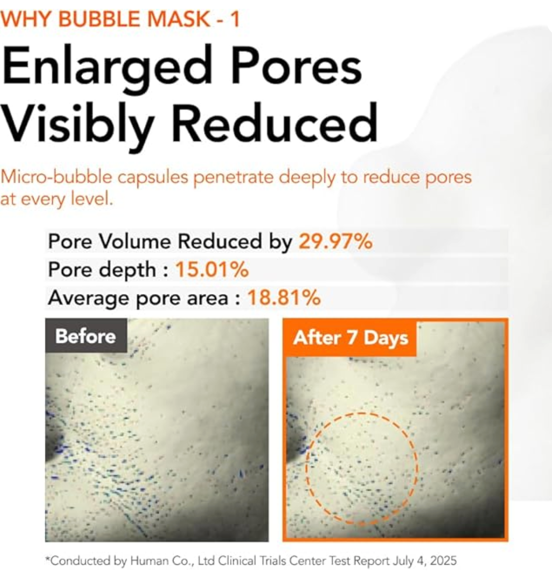 Menokin - 30 Seconds Quick Bubble Mask - LIFT