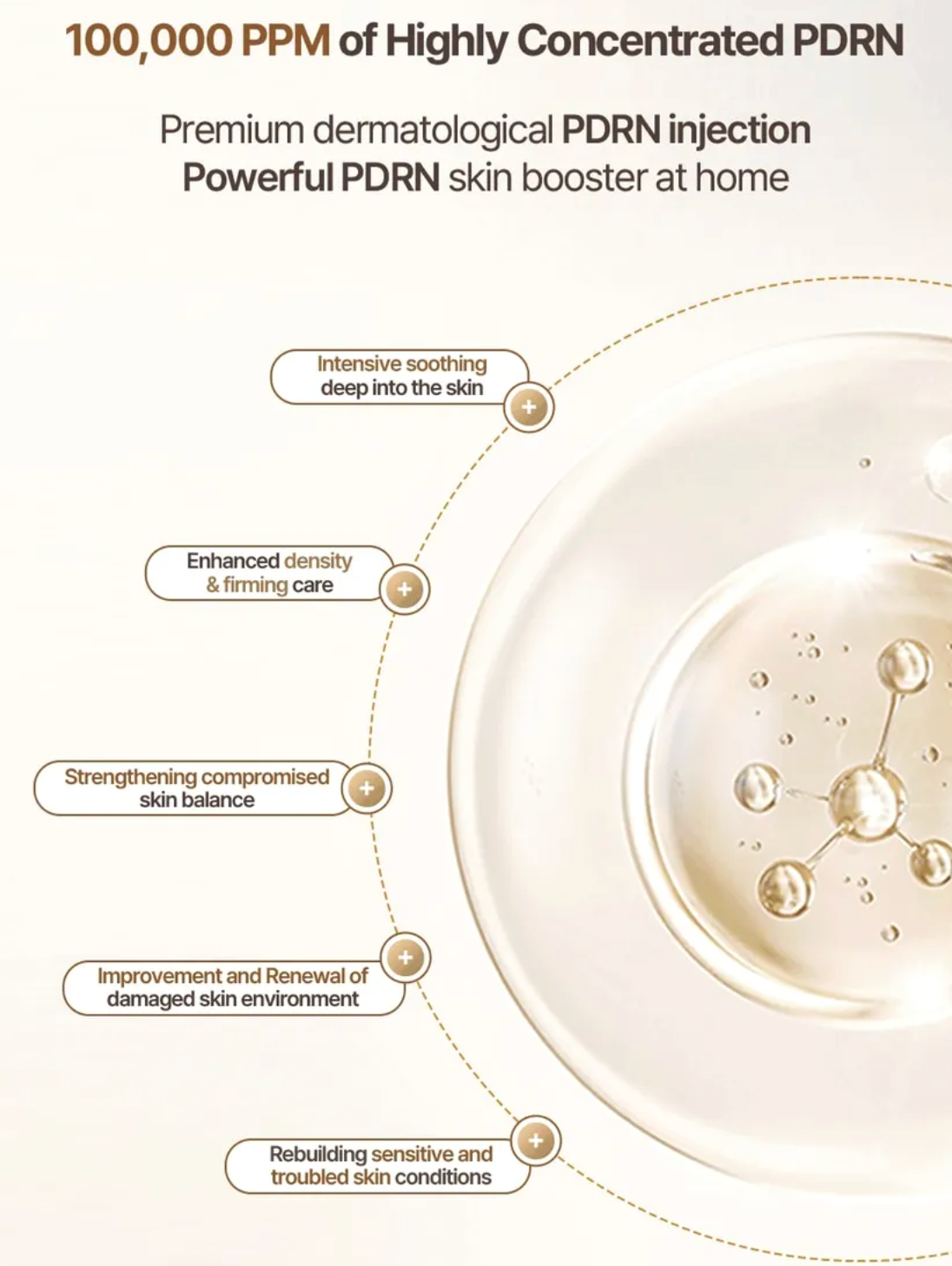 HEVEBLUE - Salmon Caring Newpair PDRN Booster 100,000 Shot Essence 1pc Set