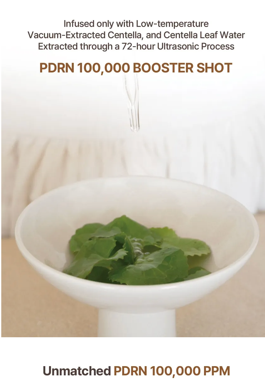 HEVEBLUE - Salmon Caring Newpair PDRN Booster 100,000 Shot Essence 1pc Set