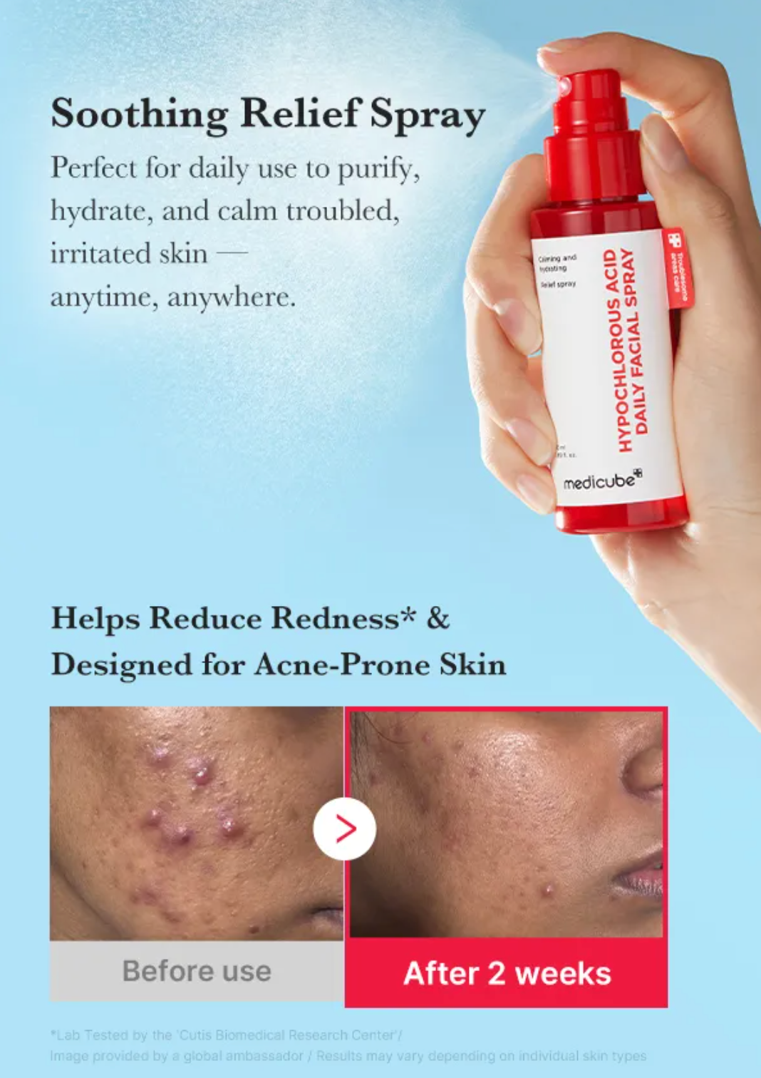 Medicube - Hypochlorous Acid Daily Facial Spray 50ml/125ml