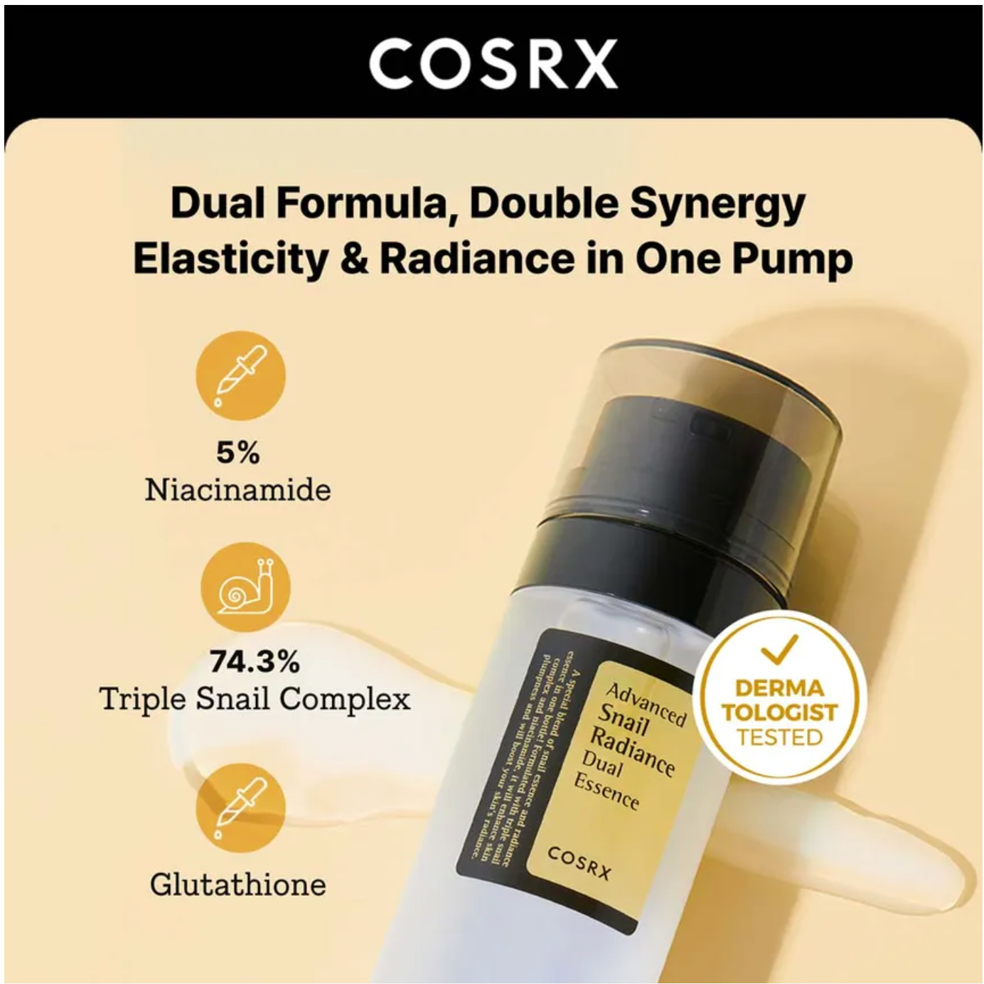 COSRX - Advanced Snail Radiance Dual Essence