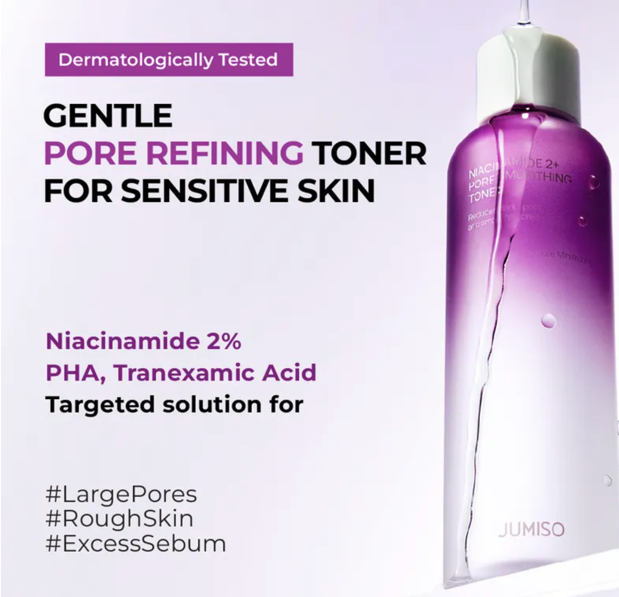 JUMISO - Niacinamide 2+ Pore Smoothing Toner