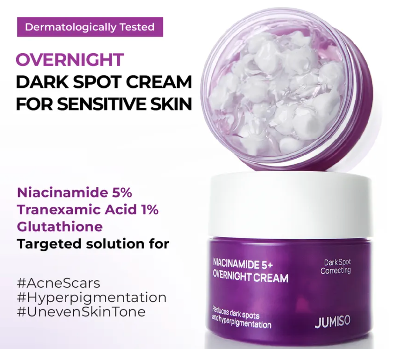 JUMISO - Niacinamide 5+ Overnight Cream