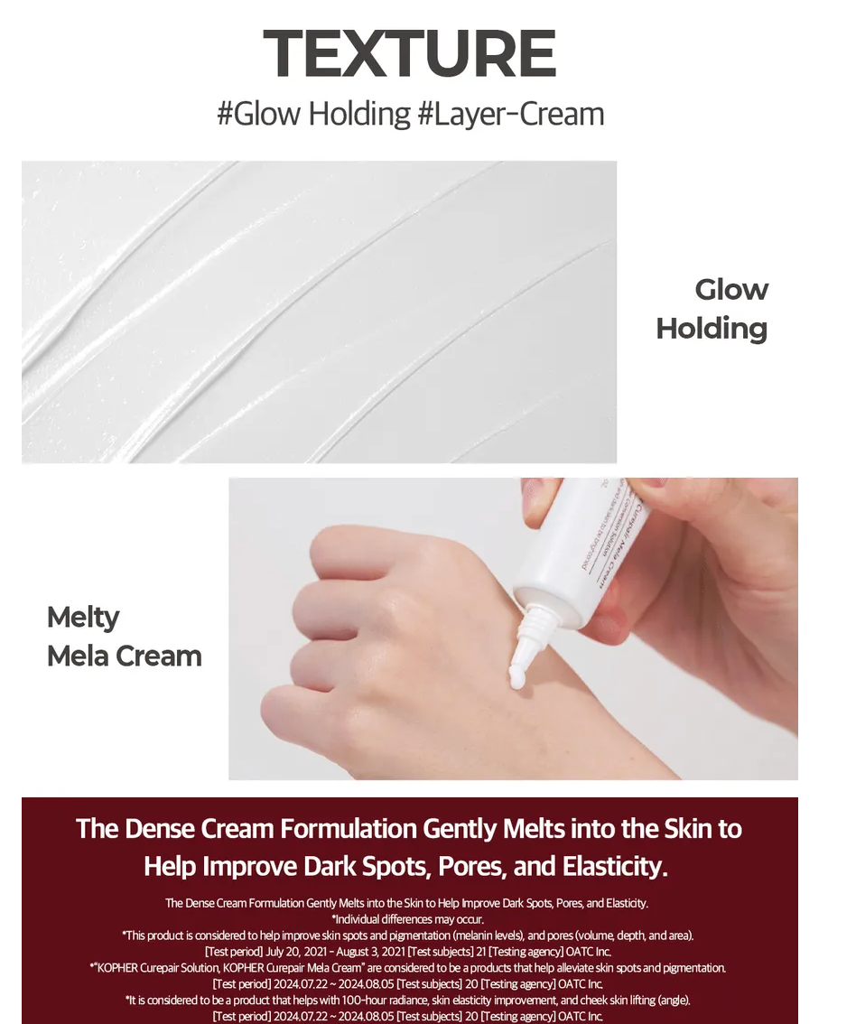 KOPHER - Curepair Mela Cream  35ml