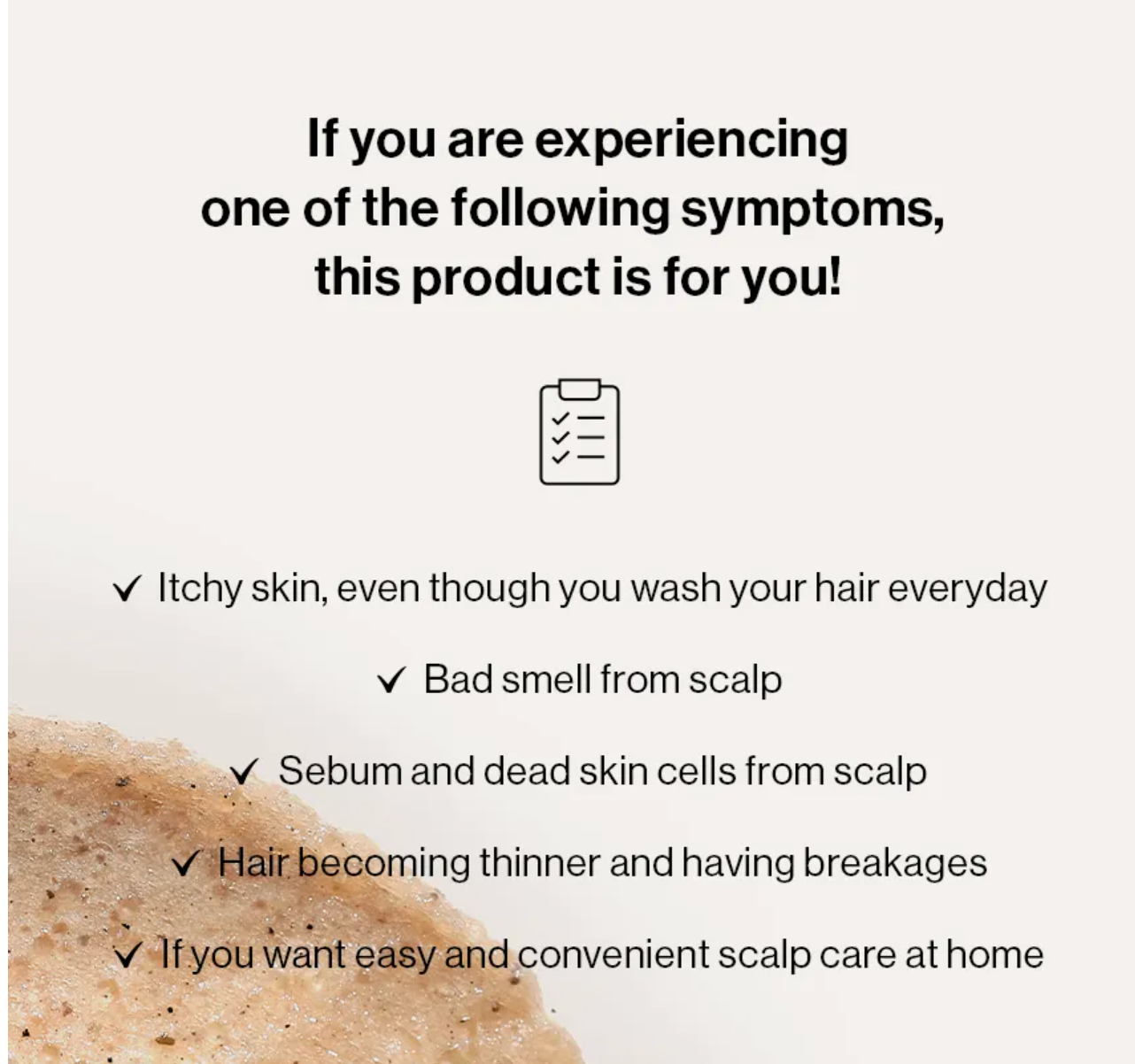 GROWUS - Sea Salt Therapy Scalp Scaler