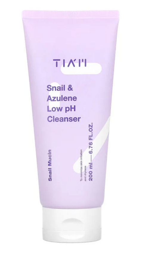 Tia'm - Snail & Azulene Low pH Cleanser 200ml