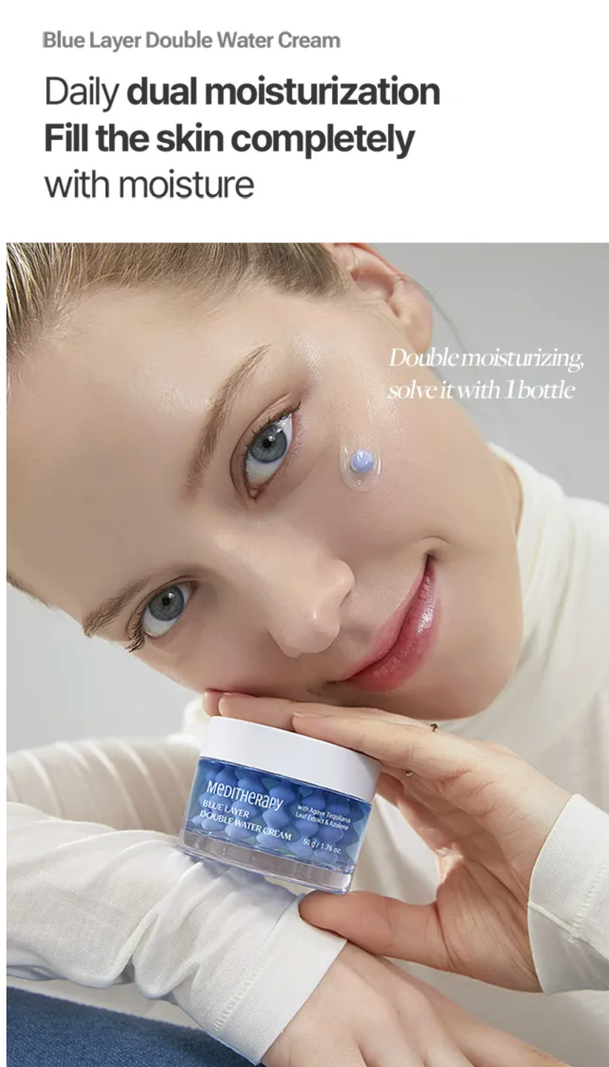 Meditherapy - Blue layer double water cream 50g