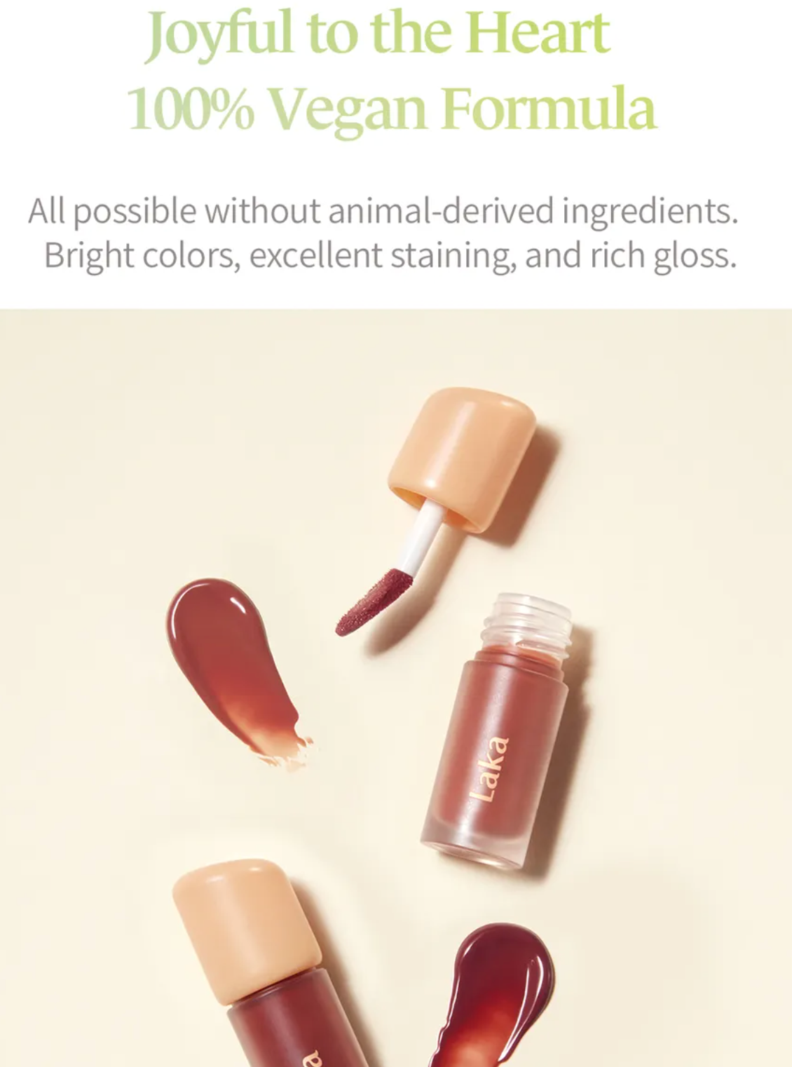 Laka - Fruity Glam Tint  Mini Duo set