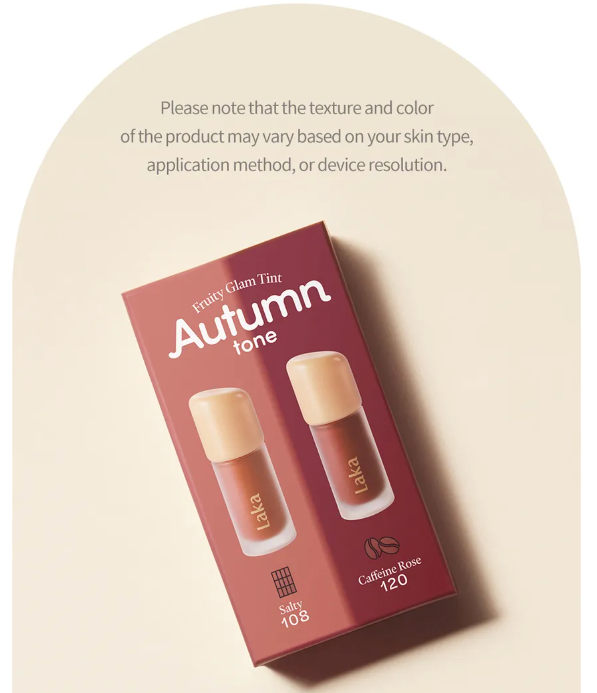 Laka - Fruity Glam Tint  Mini Duo set