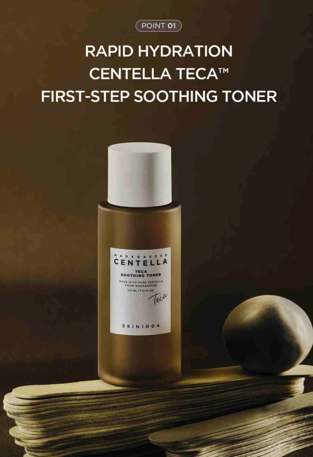 SKIN1004 - Madagascar Centella Teca Soothing Toner 210ml