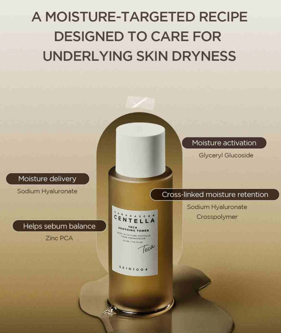 SKIN1004 - Madagascar Centella Teca Soothing Toner 210ml