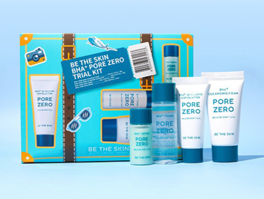 BE THE SKIN - BHA+Pore Zero Trial Kit (4pcs)