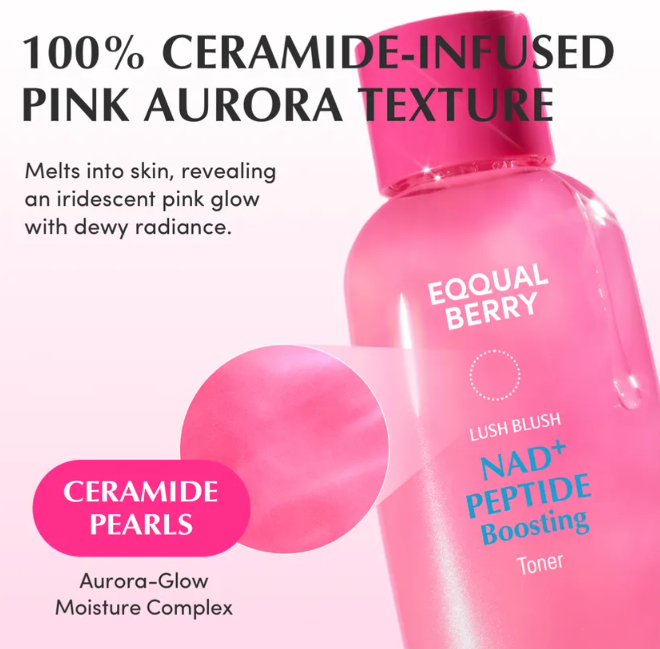 EQQUALBERRY - NAD+ Peptide Boosting Toner