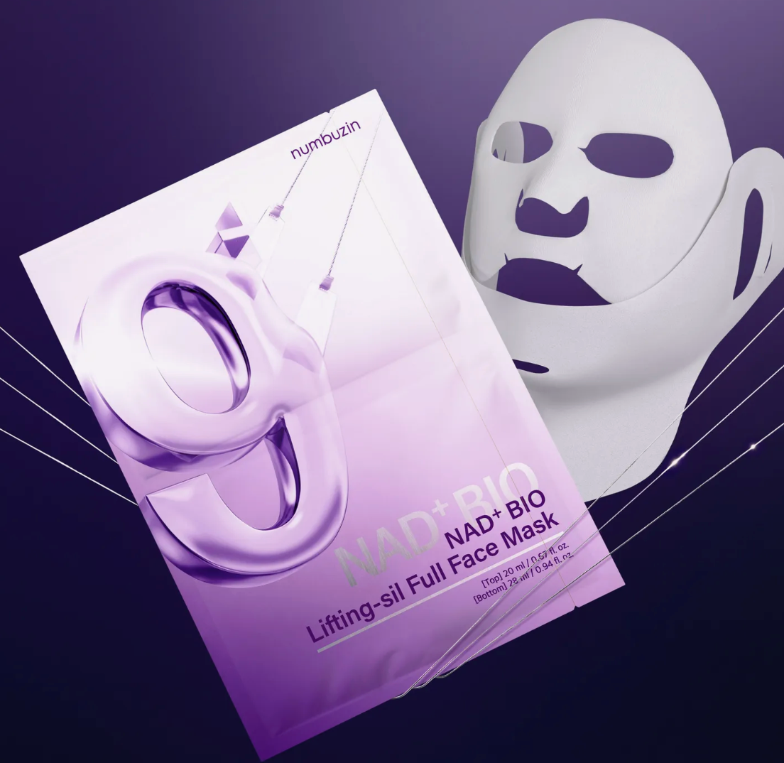 Numbuzin - NAD+ Bio Lifting-sil Full Face Mask 1ea