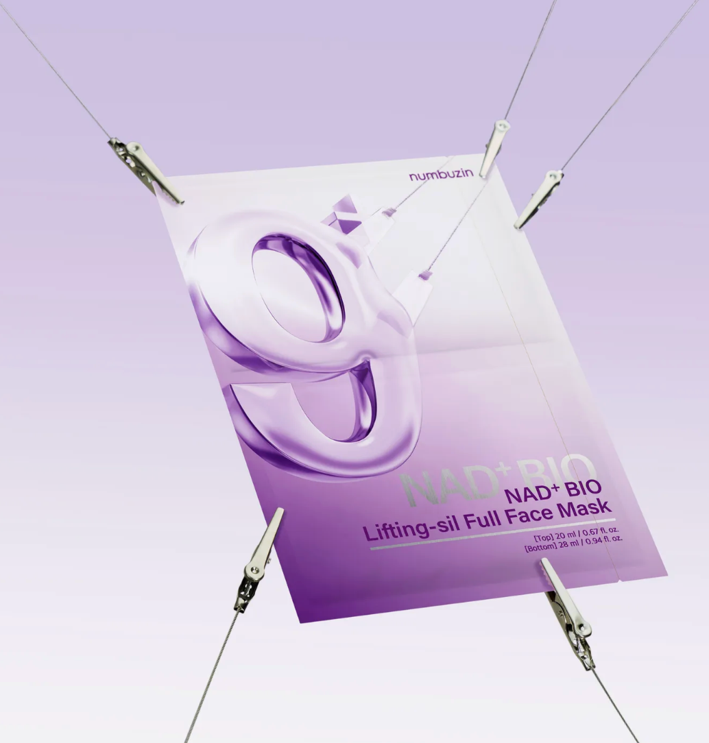 Numbuzin - NAD+ Bio Lifting-sil Full Face Mask 1ea