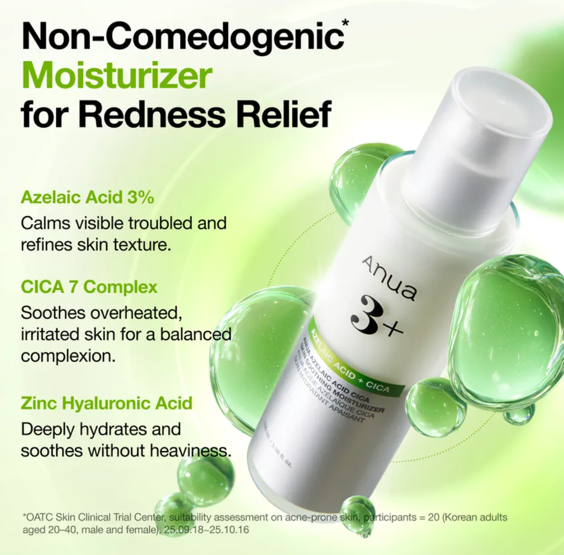 Anua - Azelaic Acid Cica Skin Soothing Moisturiser