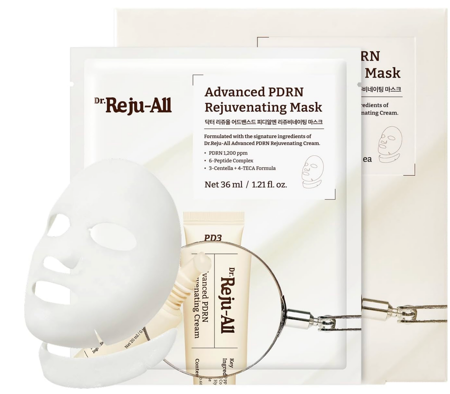 Dr Rejuall - All Advacned PDRN Rejuvenating Mask – Face & Neck 1 ea