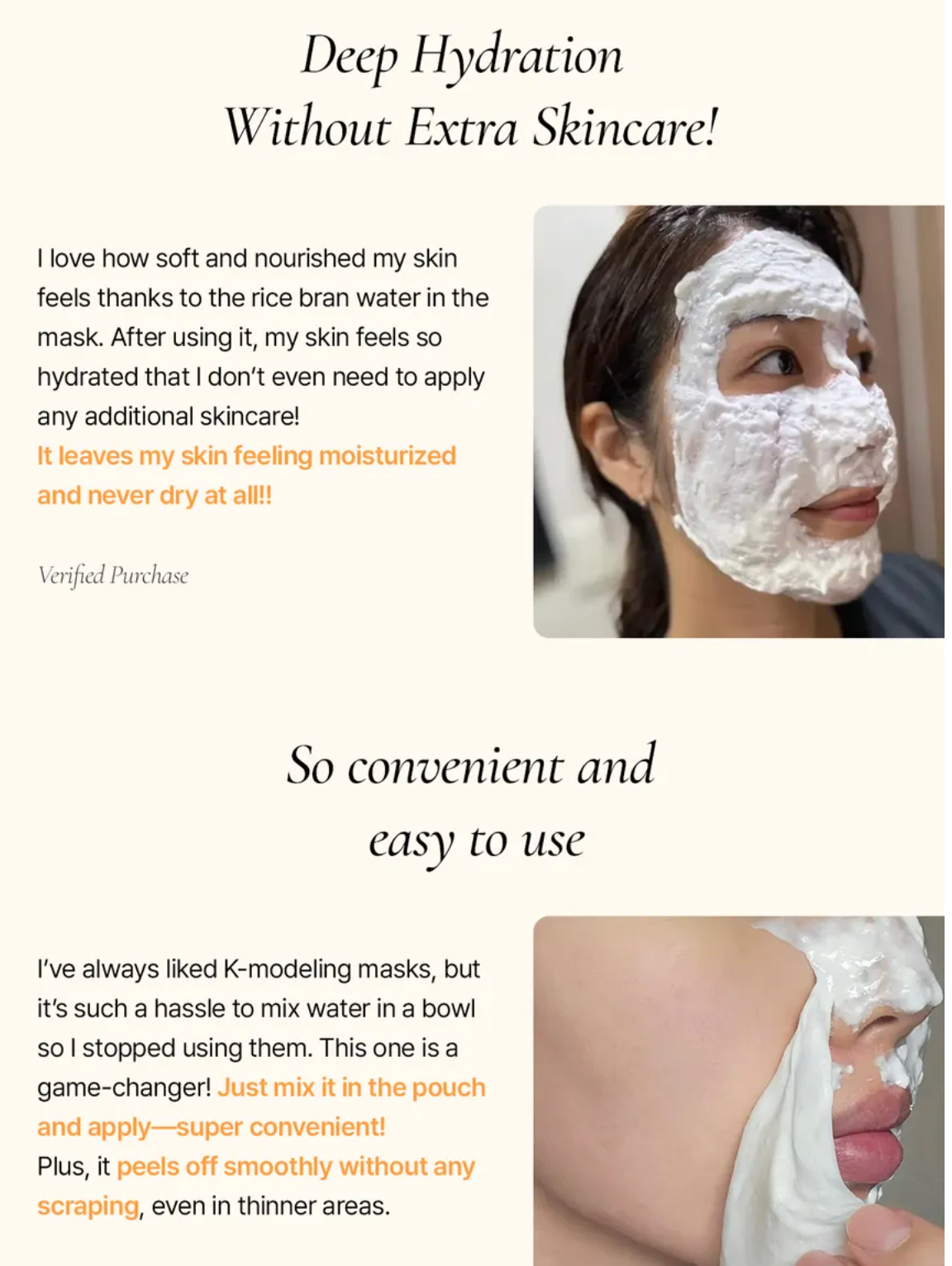 FULLY Rice Dough Modeling Mask