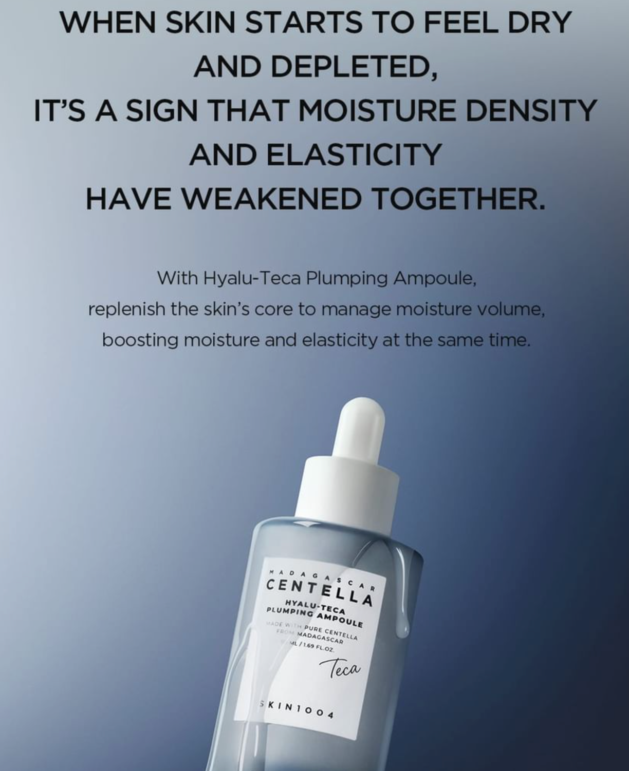SKIN1004 - Madagascar Centella Hyalu-Teca Plumping Ampoule