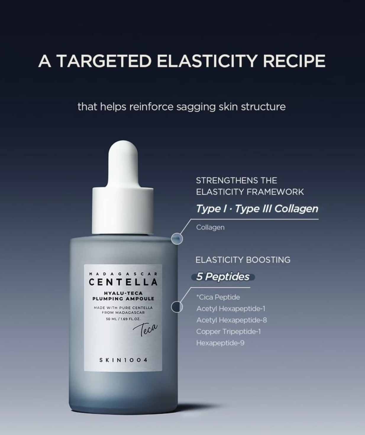 SKIN1004 - Madagascar Centella Hyalu-Teca Plumping Ampoule