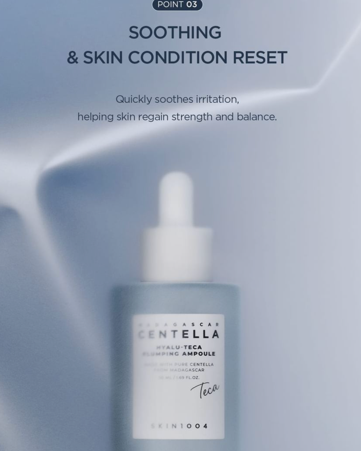 SKIN1004 - Madagascar Centella Hyalu-Teca Plumping Ampoule