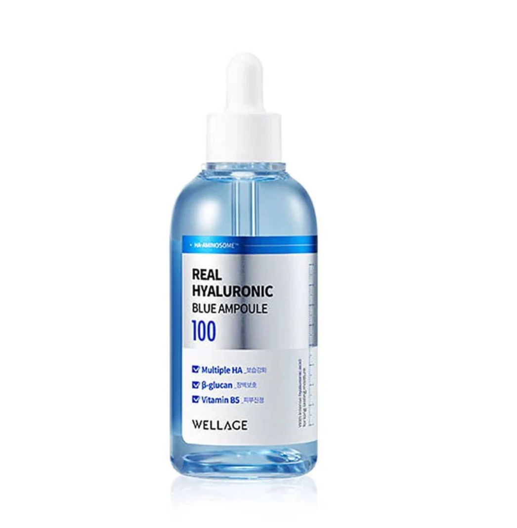 Wellage - Real Hyaluronic Blue 100 Ampoule 30ml/ 60ml
