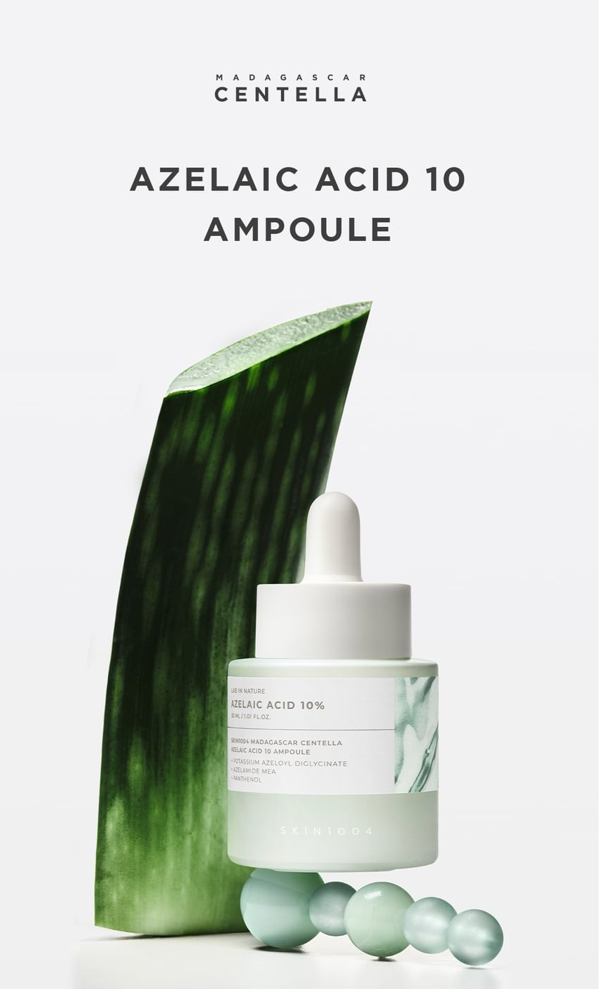 skin1004 - Madagascar Centella Azelaic Acid 10 Ampoule 9ml, 30ml