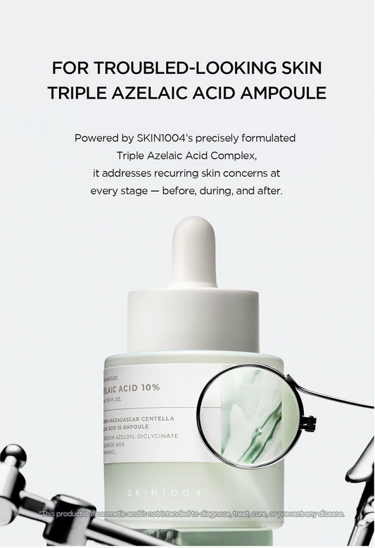 skin1004 - Madagascar Centella Azelaic Acid 10 Ampoule 9ml, 30ml