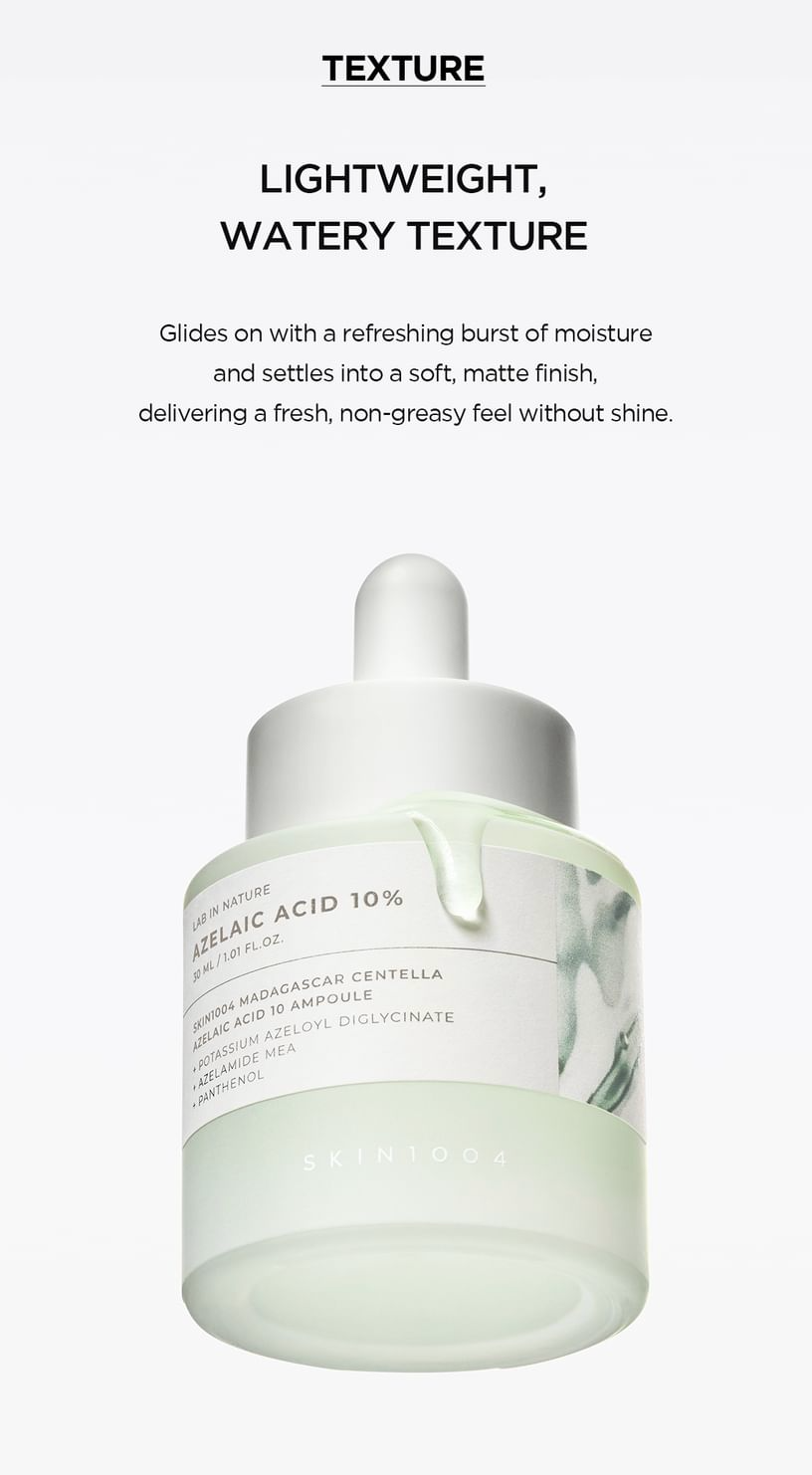 skin1004 - Madagascar Centella Azelaic Acid 10 Ampoule 9ml, 30ml