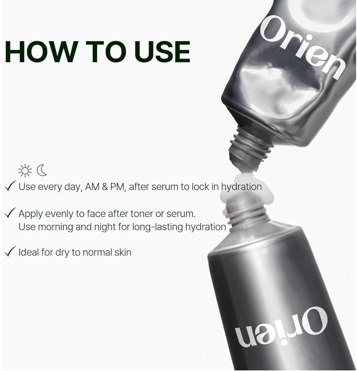Orien - Mugwort Zero Film Moisturiser 60ml