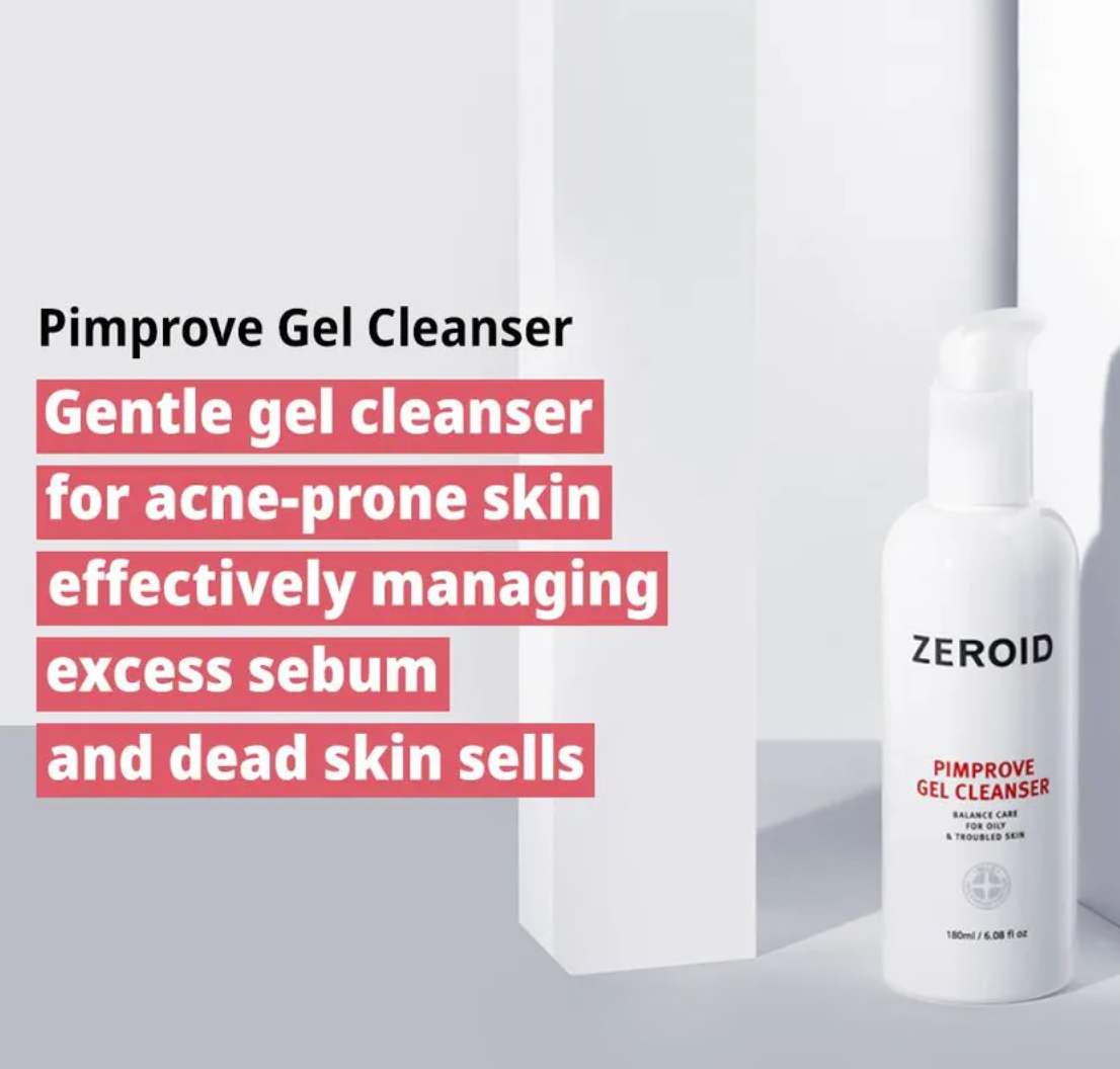 Zeroid - Pimprove Gel Cleanser 180ml