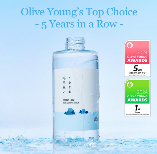 Round Lab - 1025 Dokdo Toner 100ml, 200ml (No box)