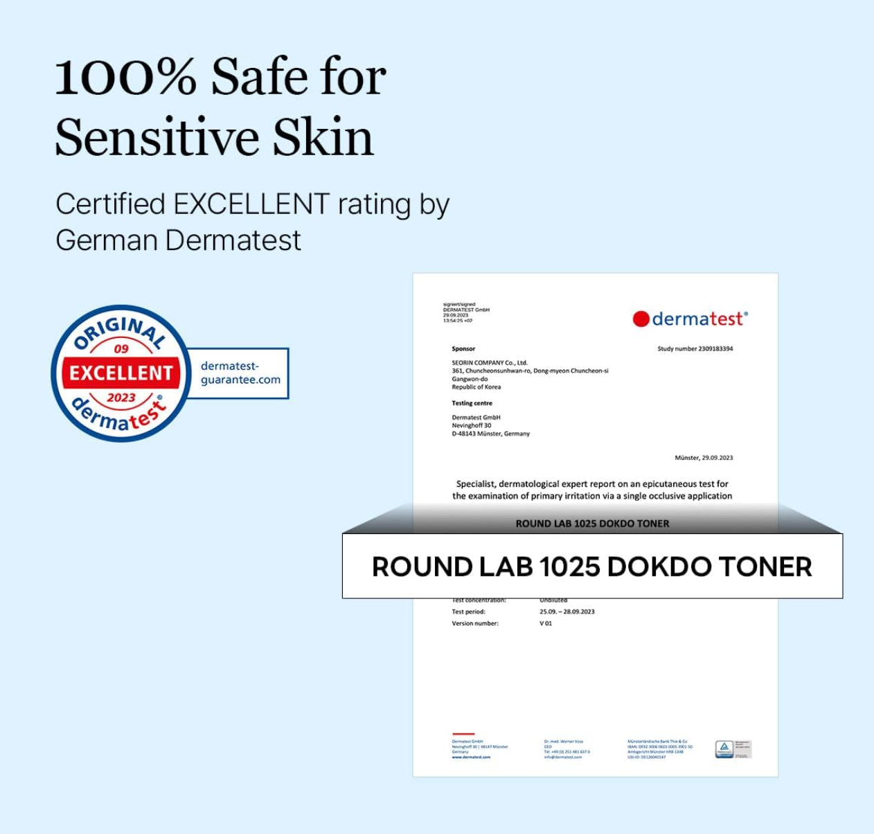 Round Lab - 1025 Dokdo Toner 100ml, 200ml (No box)