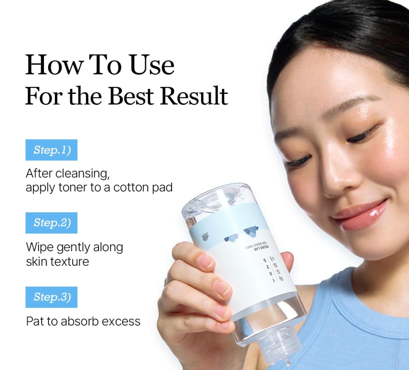 Round Lab - 1025 Dokdo Toner 100ml, 200ml (No box)