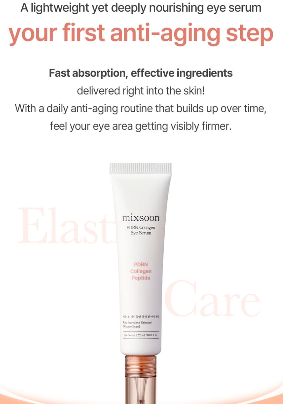 mixsoon - PDRN Collagen Eye Serum 20ml