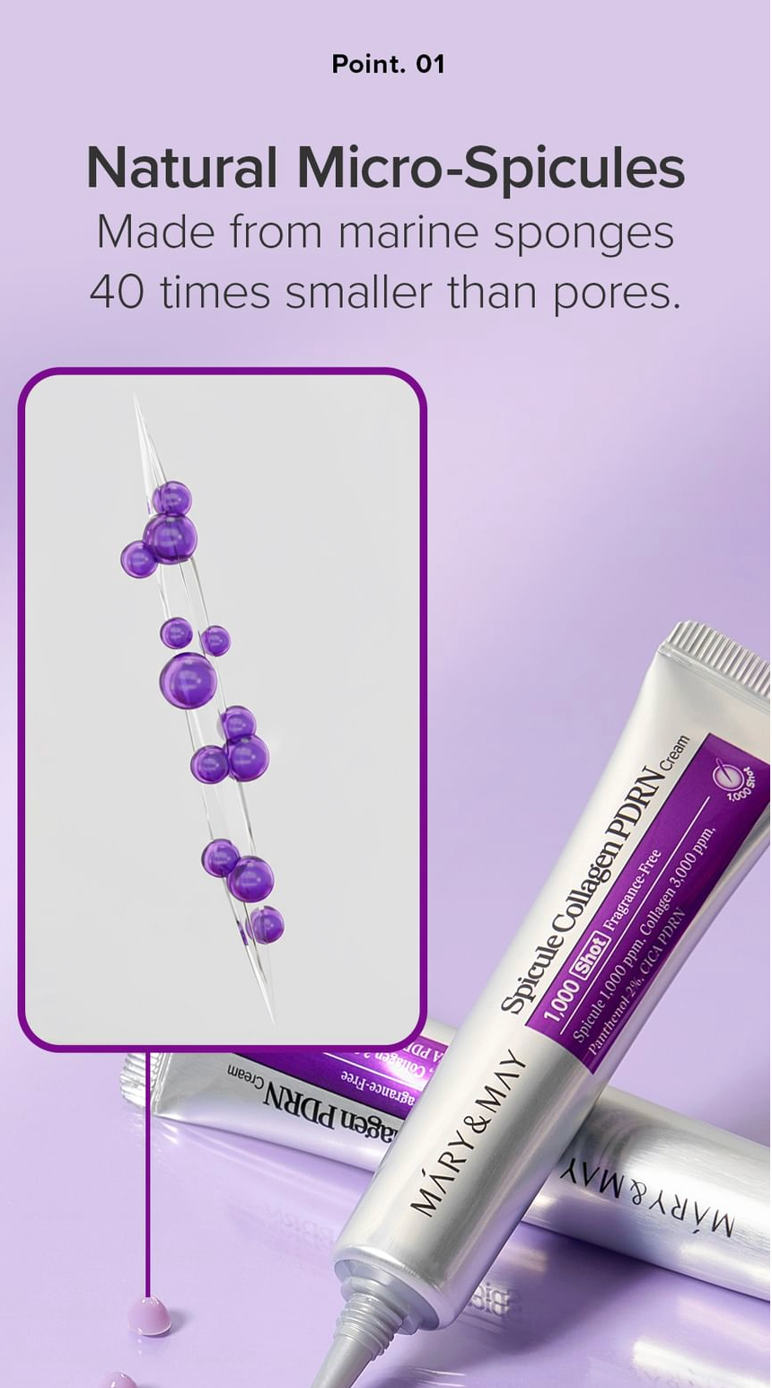 Mary&May - Spicule Collagen PDRN Cream 15g