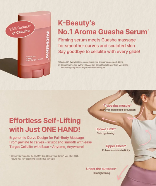 Nutseline - Aroma Nut Slim Fit Body Guasha Serum