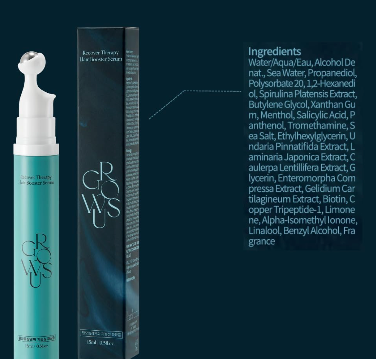 GROWUS - Recover Therapy Hair Booster Serum