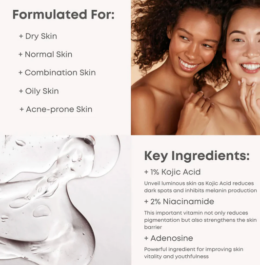 Nineless - 1% Kojic Acid Toner