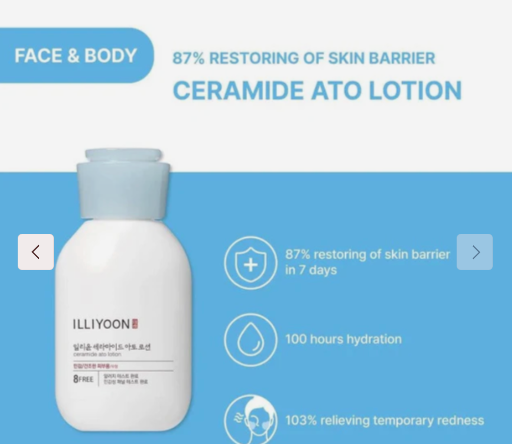 Illiyoon - Ceramide ATO Travel Kit