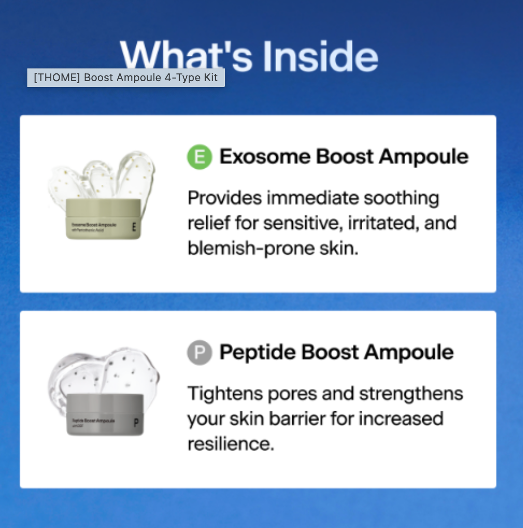 Thome - Boost Ampoule 4-collection